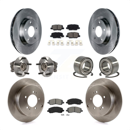 [Avant + Arrière] Kit de Roulement de roue pour 2013 Mitsubishi Outlander FWD avec 3.0L KBB-106826 par Transit Auto
