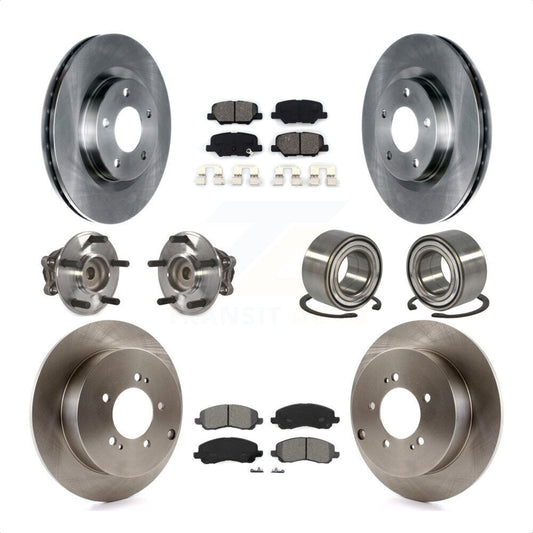 [Avant + Arrière] Kit de Roulement de roue pour 2013 Mitsubishi Outlander FWD avec 3.0L KBB-106826 par Transit Auto