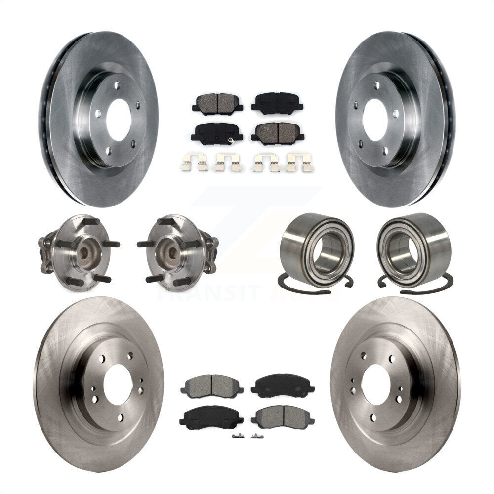 [Avant + Arrière] Kit de Roulement de roue pour Mitsubishi Outlander Sport RVR KBB-106827 par Transit Auto