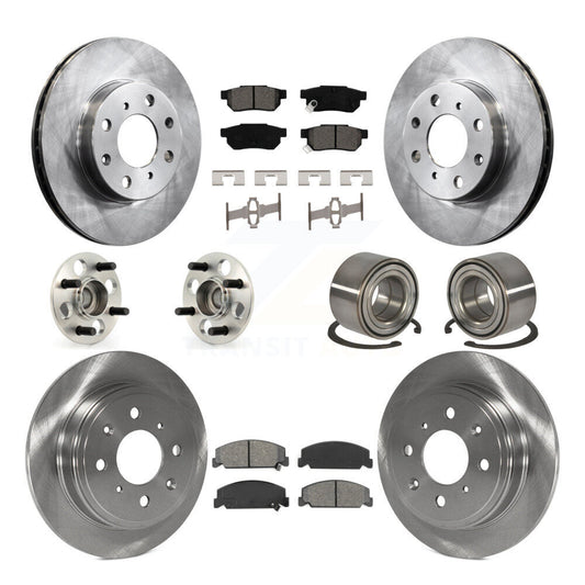 [Avant + Arrière] Kit de Roulement de roue pour 1994 Honda Civic del Sol S avec Drum rear brakes KBB-106834