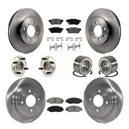 [Avant + Arrière] Kit de Roulement de roue pour 1997 Acura EL avec 4 ABS KBB-106835