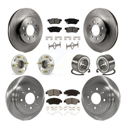 [Avant + Arrière] Kit de Roulement de roue pour Honda Civic del Sol KBB-106840