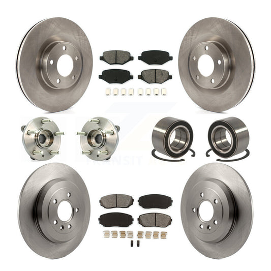 [Avant + Arrière] Kit de Roulement de roue pour Ford Edge Lincoln MKX KBB-106841