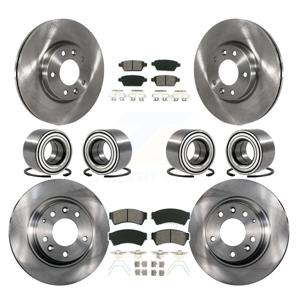 [Avant + Arrière] Kit de Roulement de roue pour Ford Fusion Lincoln MKZ Mercury Milan KBB-106844
