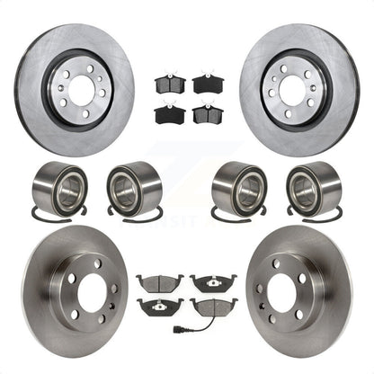 [Avant + Arrière] Kit de Roulement de roue pour 2004 Volkswagen Golf 2.0L 1.9L KBB-106847 par Transit Auto