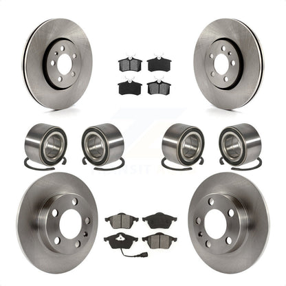[Avant + Arrière] Kit de Roulement de roue pour 2004 Volkswagen Golf 2.8L 1.8L KBB-106848 par Transit Auto