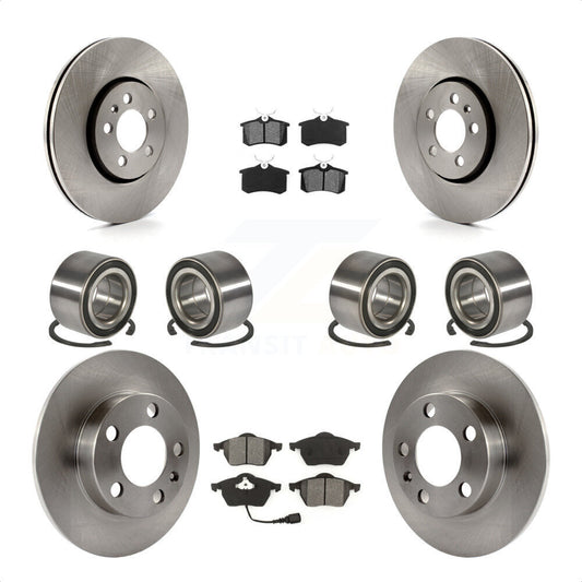 [Avant + Arrière] Kit de Roulement de roue pour 2004 Volkswagen Golf 2.8L 1.8L KBB-106848 par Transit Auto