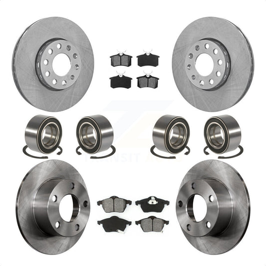 [Avant + Arrière] Kit de Roulement de roue pour 1999 Volkswagen Passat FWD avec 2.8L From Chassis VIN #3BX124708 KBB-106851 par Transit Auto