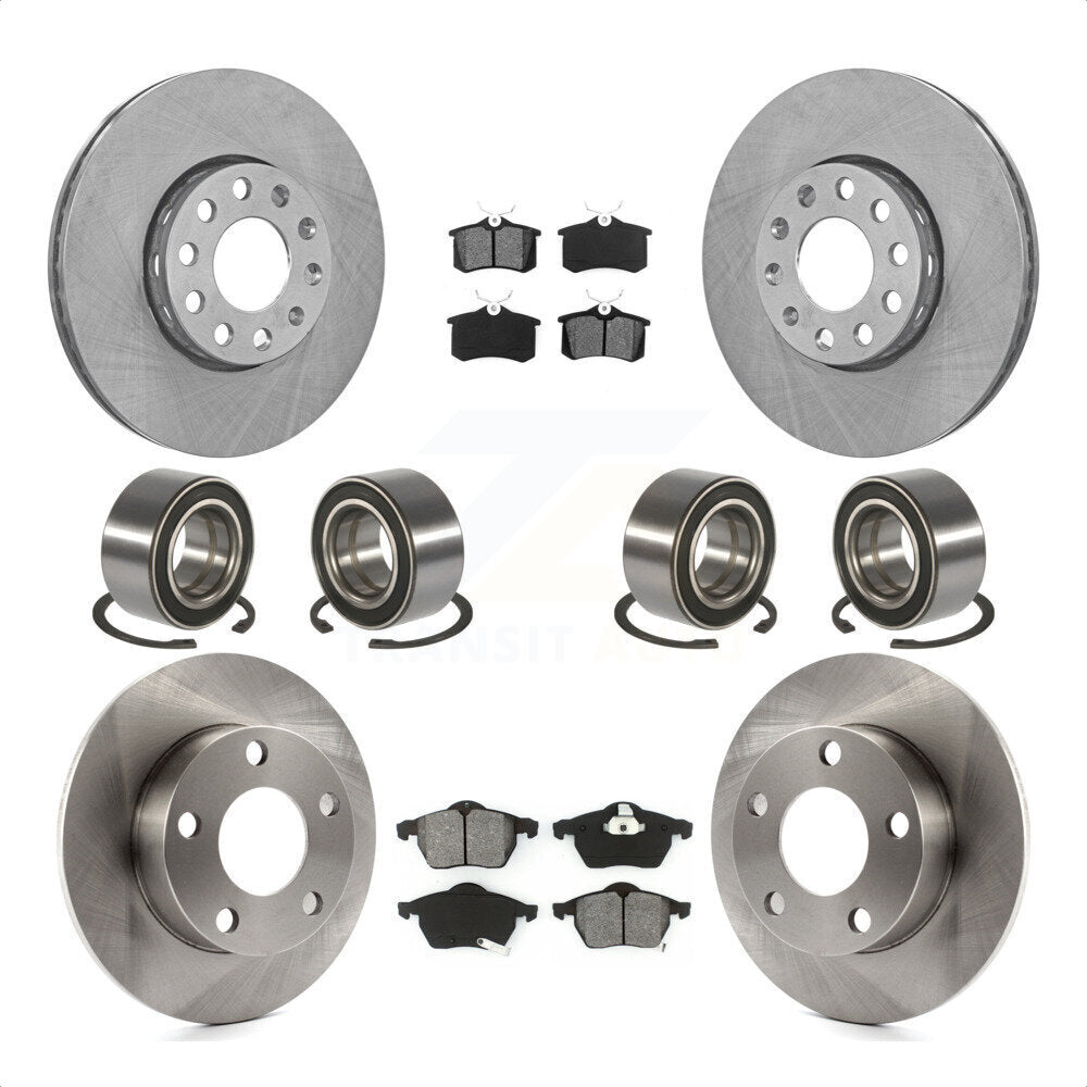 [Avant + Arrière] Kit de Roulement de roue pour 1999 Volkswagen Passat AWD avec 2.8L From Chassis VIN #3BX124708 KBB-106852 par Transit Auto
