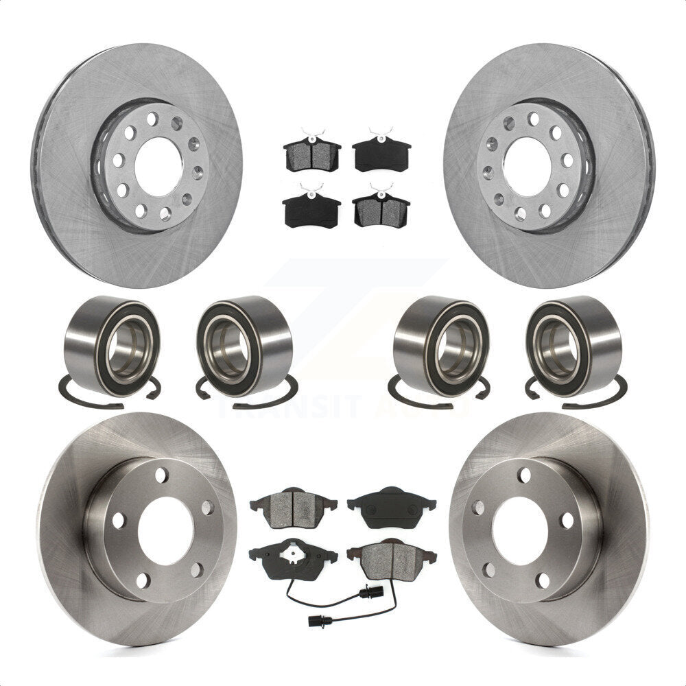 [Avant + Arrière] Kit de Roulement de roue pour 2000 Volkswagen Passat 2.8L avec Naturally Aspirated KBB-106853 par Transit Auto