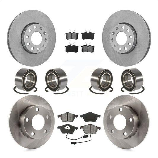 [Avant + Arrière] Kit de Roulement de roue pour 2000 Volkswagen Passat 2.8L avec Naturally Aspirated KBB-106853 par Transit Auto