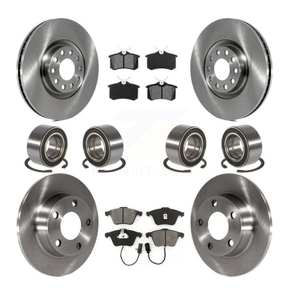 [Avant + Arrière] Kit de Roulement de roue pour Audi Allroad Quattro avec Single Piston Caliper KBB-106855