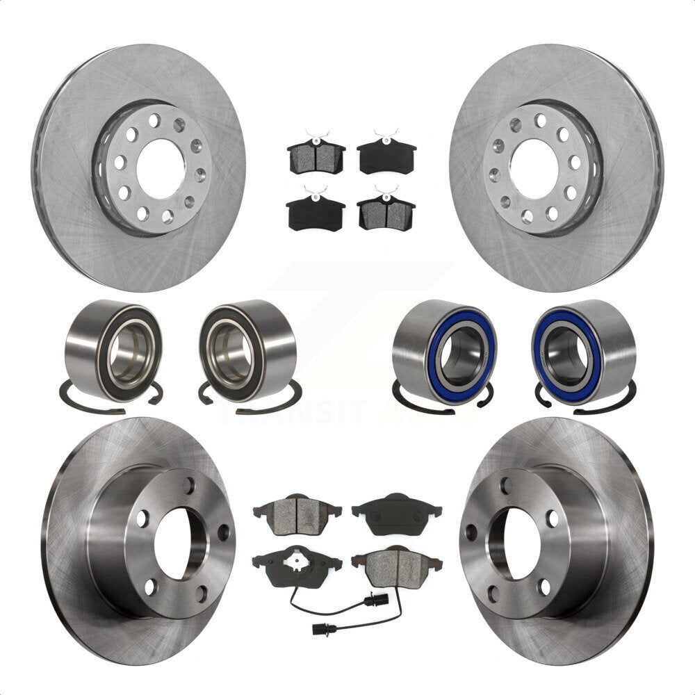 [Avant + Arrière] Kit de Roulement de roue pour 2000 Volkswagen Passat 1.8L avec Turbocharged KBB-106859 par Transit Auto