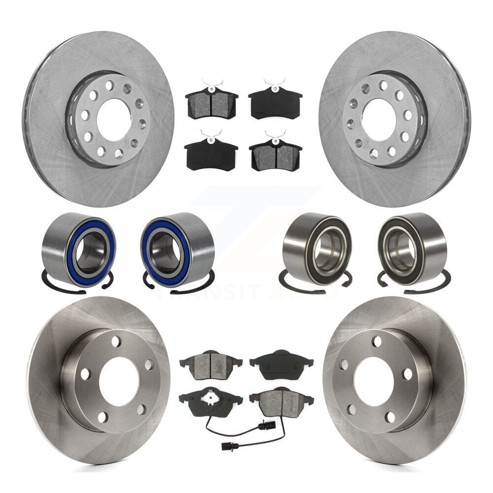 [Avant + Arrière] Kit de Roulement de roue pour Volkswagen Passat AWD avec 2.8L KBB-106861