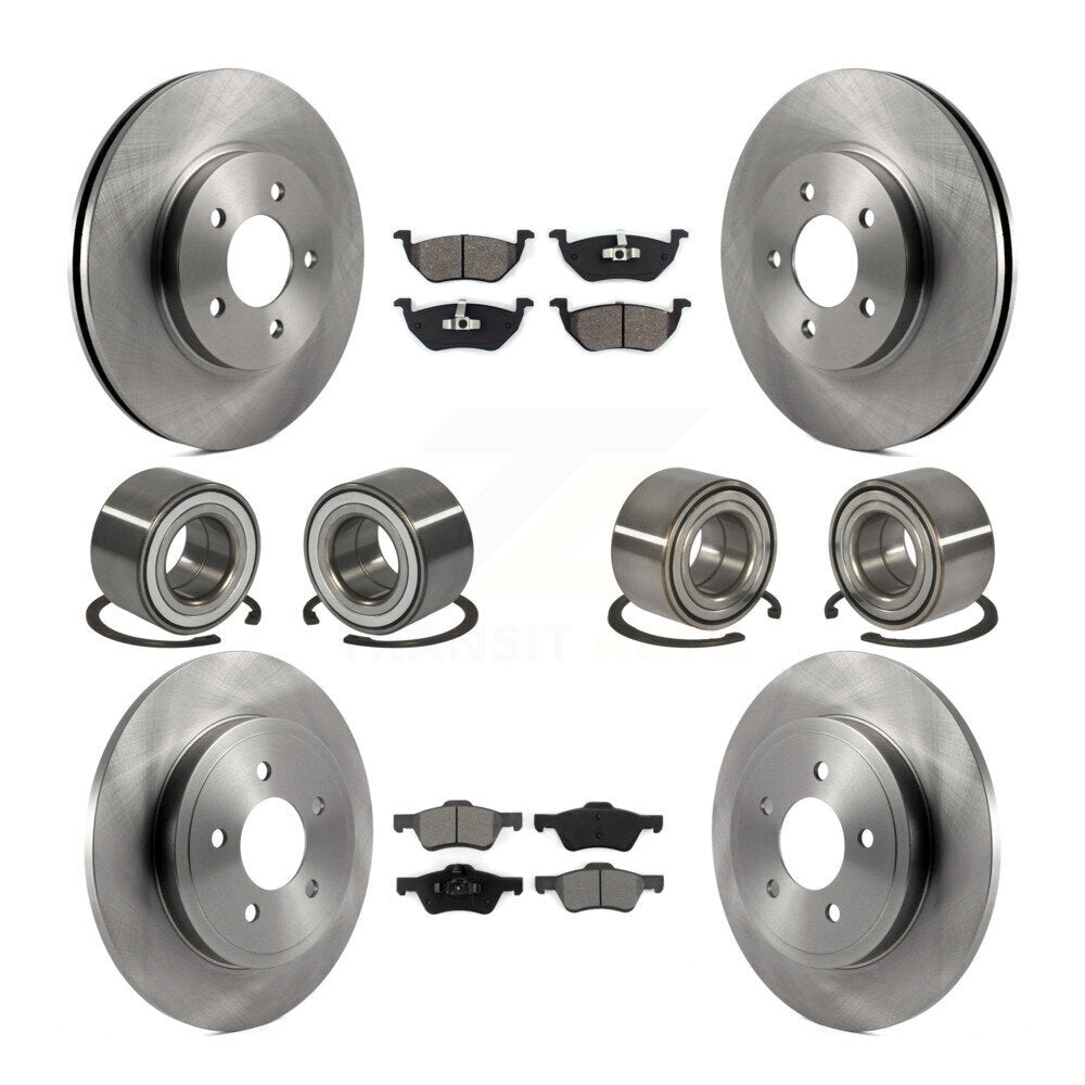 [Avant + Arrière] Kit de Roulement de roue pour Ford Escape Mercury Mariner Mazda Tribute KBB-106865