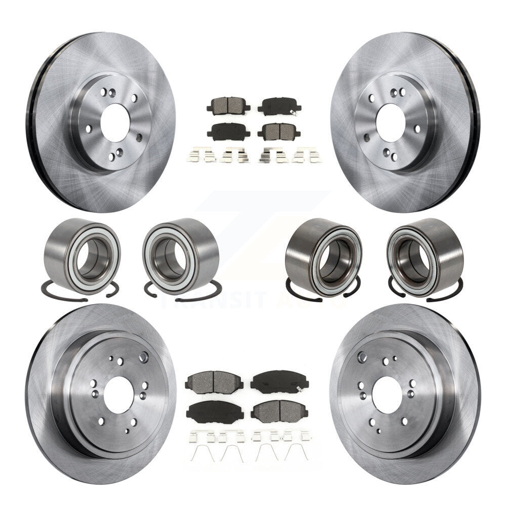 [Avant + Arrière] Kit de Roulement de roue pour 2005-2008 Honda Pilot KBB-106869