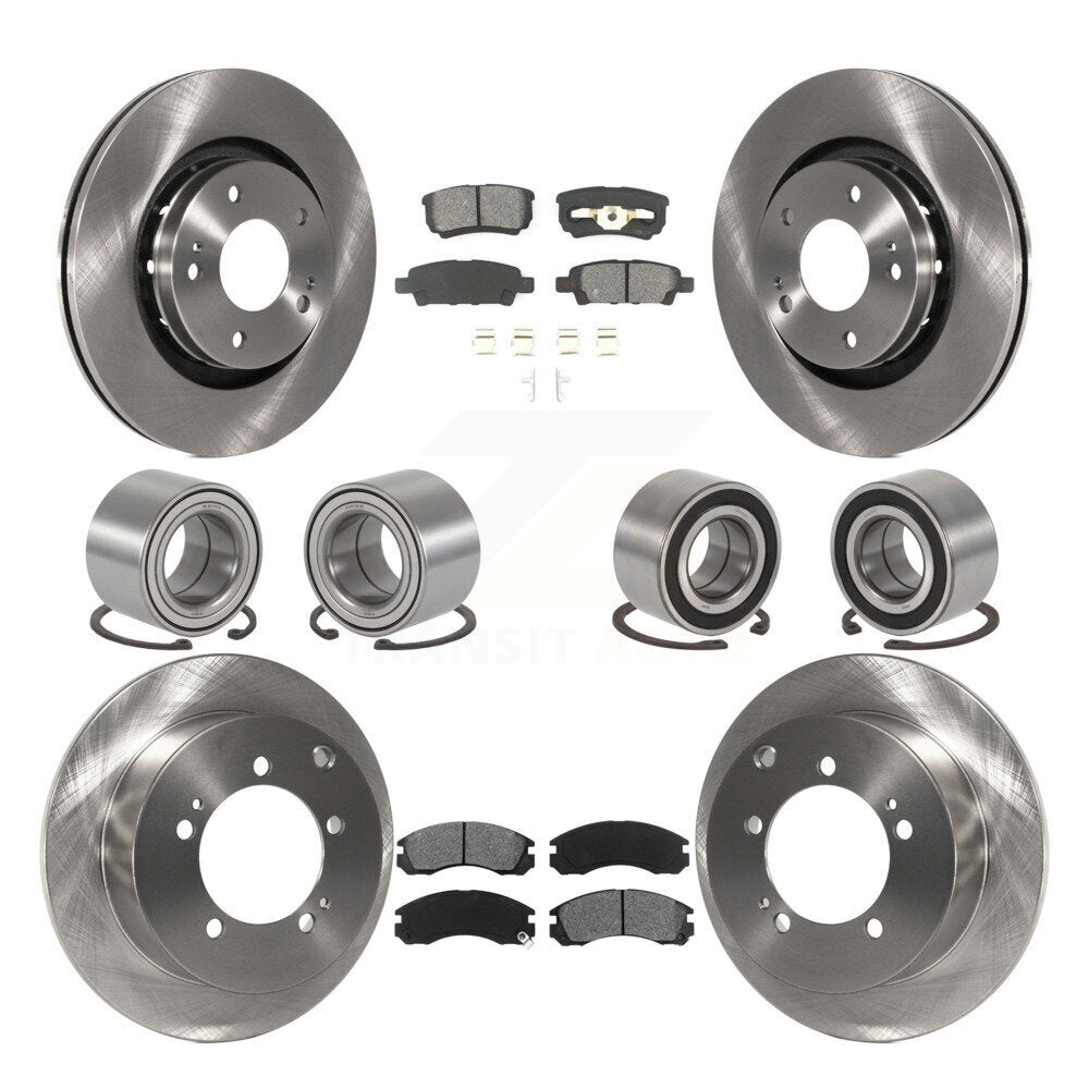 [Avant + Arrière] Kit de Roulement de roue pour 2005-2006 Mitsubishi Outlander AWD KBB-106874
