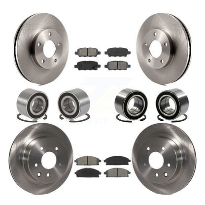 [Avant + Arrière] Kit de Roulement de roue pour 2005-2006 Nissan X-Trail FWD KBB-106880