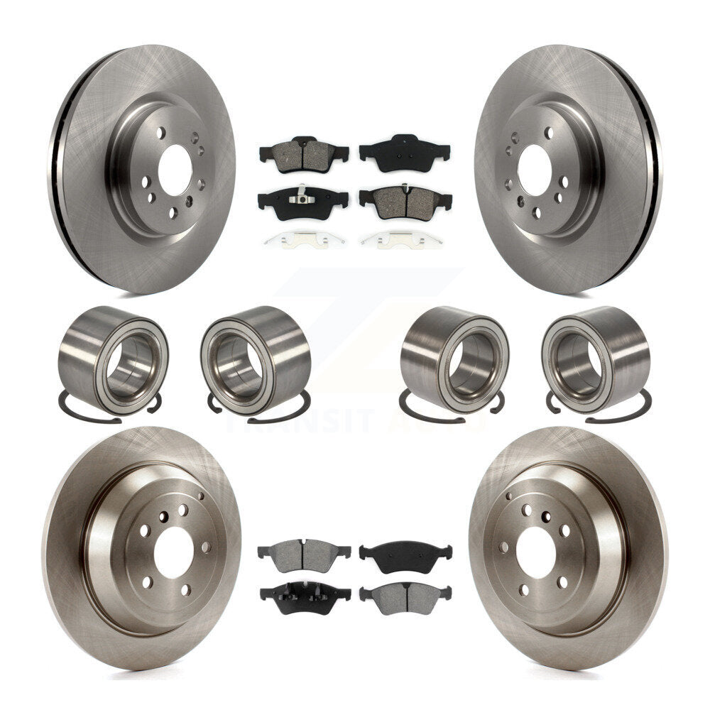 [Avant + Arrière] Kit de Roulement de roue pour 2010-2011 Mercedes-Benz ML450 KBB-106883