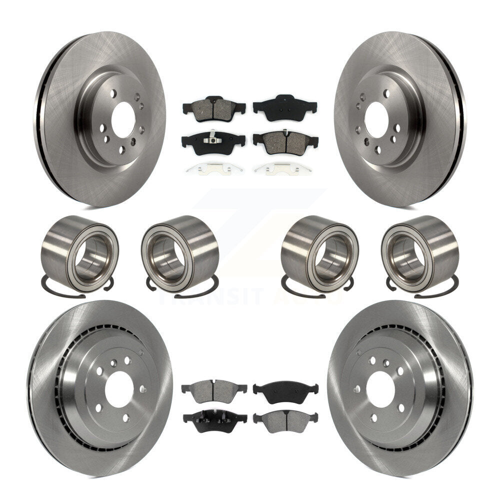 [Avant + Arrière] Kit de Roulement de roue pour Mercedes-Benz R350 ML500 avec Vented Rotor KBB-106886