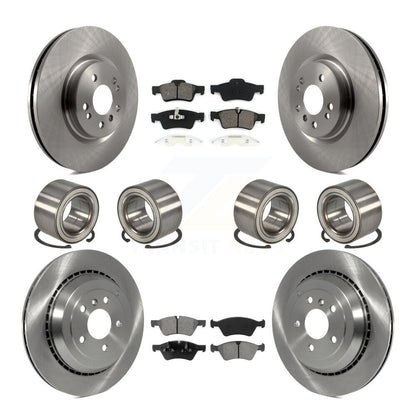 [Avant + Arrière] Kit de Roulement de roue pour Mercedes-Benz R350 ML500 avec Vented Rotor KBB-106886