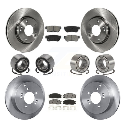 [Avant + Arrière] Kit de Roulement de roue pour Hyundai Santa Fe avec 276mm Diameter Rotor KBB-106895