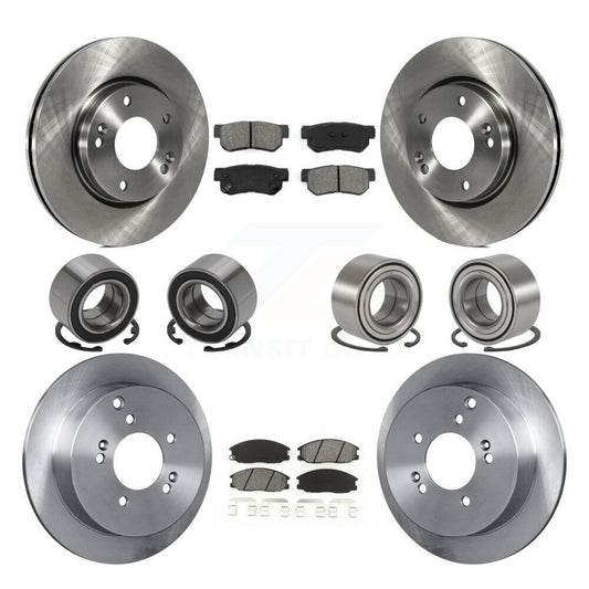 [Avant + Arrière] Kit de Roulement de roue pour Hyundai Santa Fe avec 276mm Diameter Rotor KBB-106895