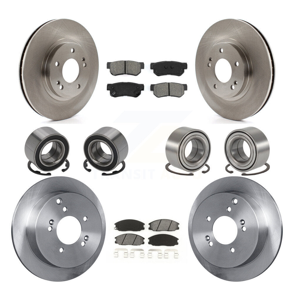 [Avant + Arrière] Kit de Roulement de roue pour Hyundai Santa Fe avec 294mm Diameter Rotor KBB-106896