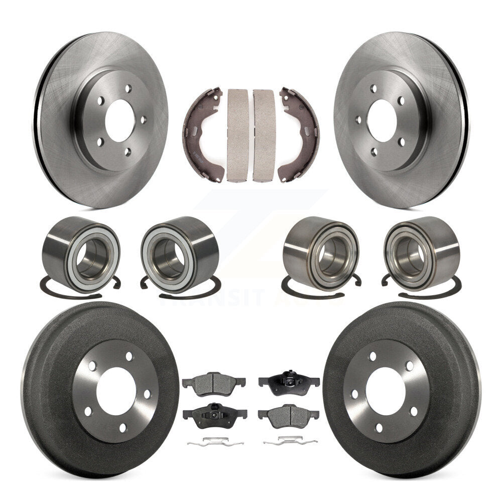 [Avant + Arrière] Kit de Roulement de roue pour Ford Escape Mercury Mariner Mazda Tribute KBB-106905