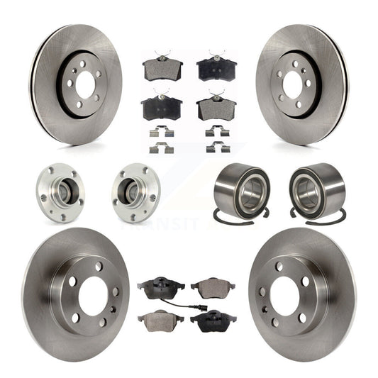 [Avant + Arrière] Kit de Roulement de roue pour 2007-2010 Volkswagen Beetle avec 288mm Diameter Rotor KBB-106912