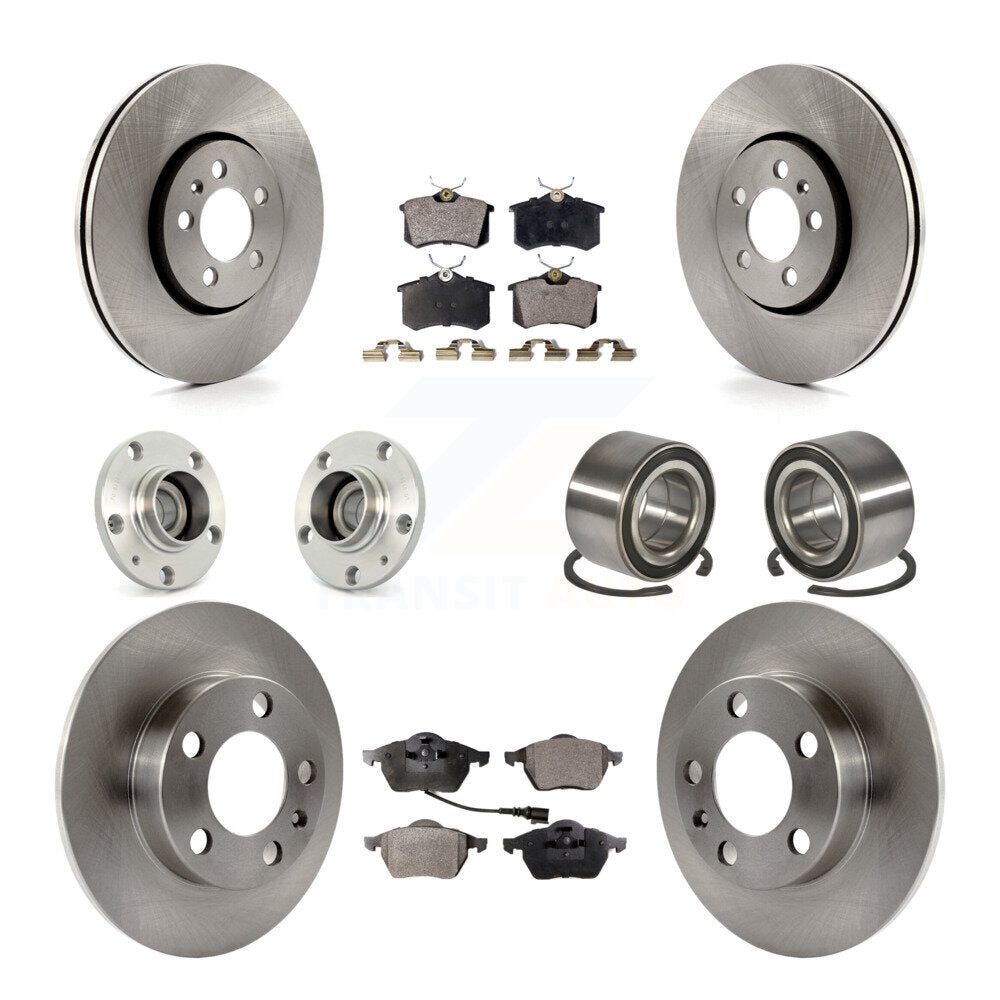 [Avant + Arrière] Kit de Roulement de roue pour Volkswagen Beetle Golf Jetta KBB-106913