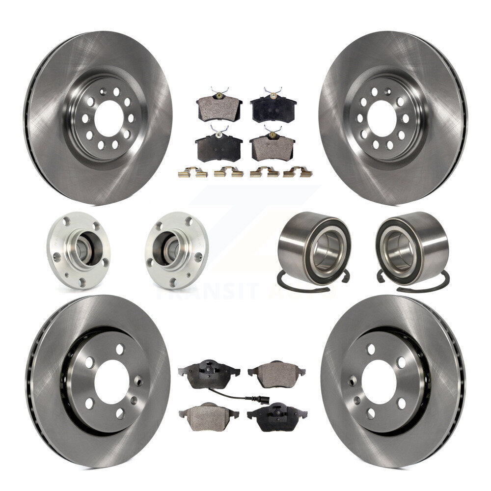 [Avant + Arrière] Kit de Roulement de roue pour Volkswagen Golf Audi TT Quattro KBB-106916