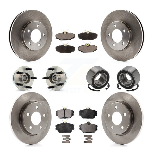 [Avant + Arrière] Kit de Roulement de roue pour 1994-1995 Ford Taurus SHO avec rear brakes KBB-106922