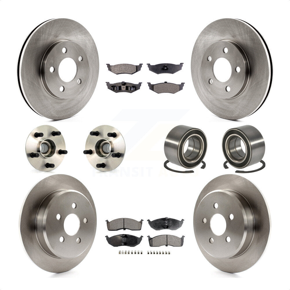 [Avant + Arrière] Kit de Roulement de roue pour Dodge Neon Chrysler KBB-106926 par Transit Auto
