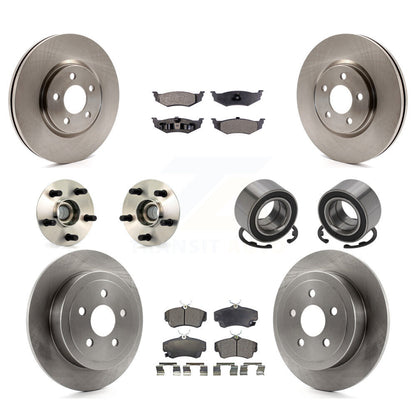 [Avant + Arrière] Kit de Roulement de roue pour 2008-2009 Chrysler PT Cruiser Turbocharged KBB-106929