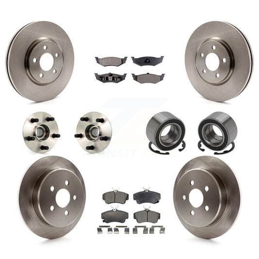 [Avant + Arrière] Kit de Roulement de roue pour Chrysler PT Cruiser Dodge Neon KBB-106931