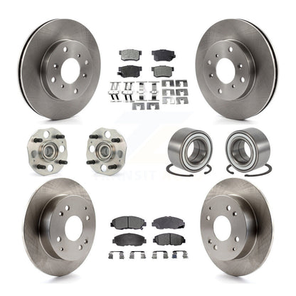 [Avant + Arrière] Kit de Roulement de roue pour 1998-2002 Honda Accord Sedan avec 2.3L 4-Wheel ABS KBB-106938