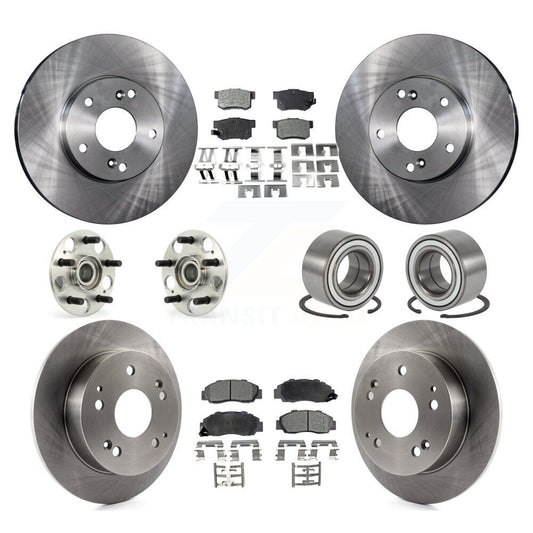 [Avant + Arrière] Kit de Roulement de roue pour 1998-2002 Honda Accord 3.0L avec rear brakes KBB-106939