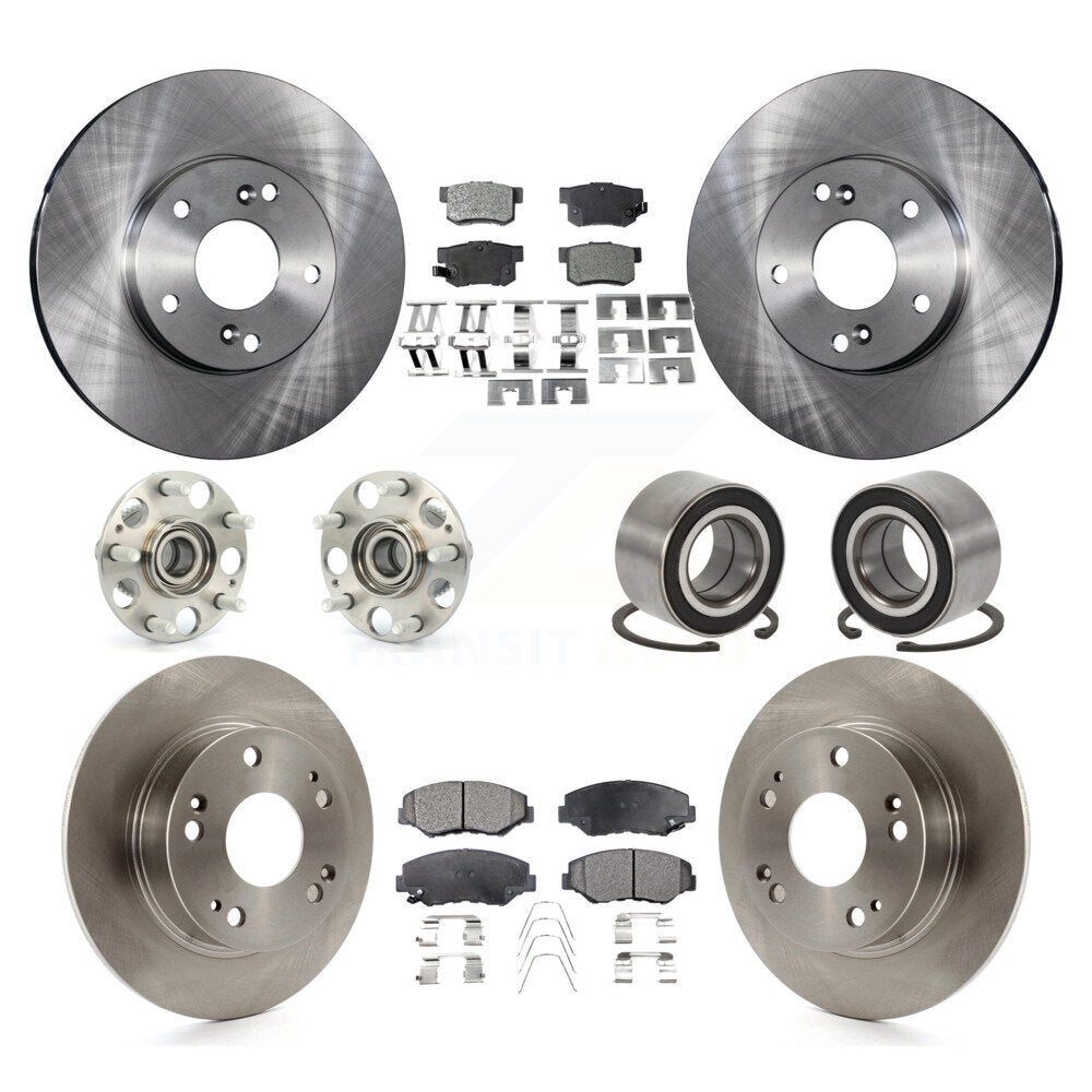 [Avant + Arrière] Kit de Roulement de roue pour Honda Accord Excluding Vehicles Built Canadian Market KBB-106960