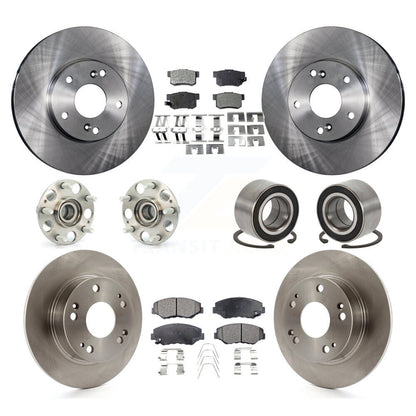 [Avant + Arrière] Kit de Roulement de roue pour Honda Accord Excluding Vehicles Built Canadian Market KBB-106960