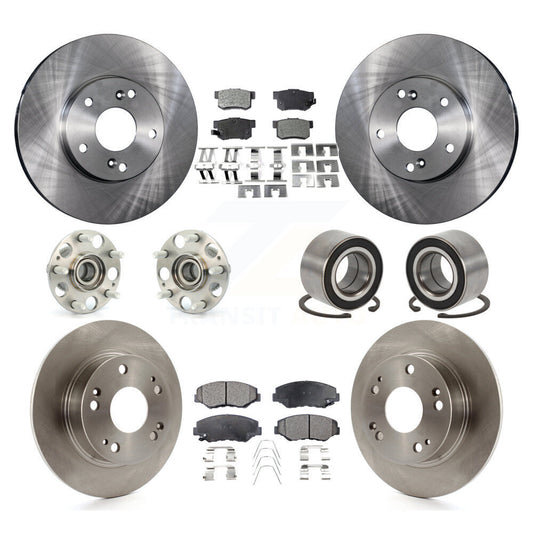 [Avant + Arrière] Kit de Roulement de roue pour Honda Accord Excluding Vehicles Built Canadian Market KBB-106960