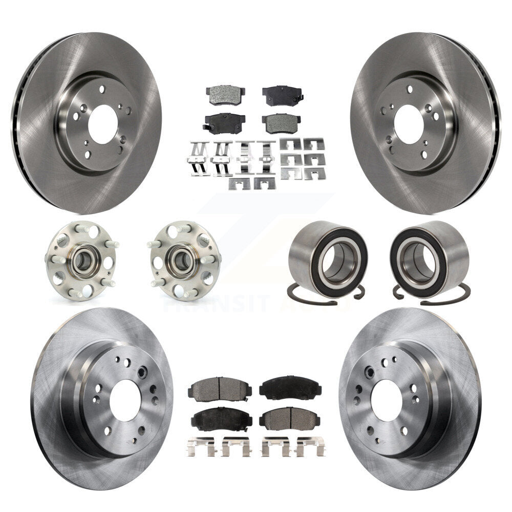 [Avant + Arrière] Kit de Roulement de roue pour 2004-2005 Acura TL Automatic transmission KBB-106964