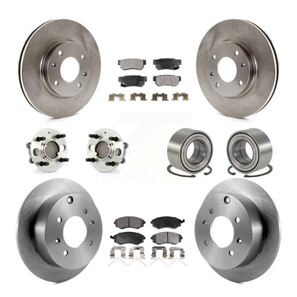 [Avant + Arrière] Kit de Roulement de roue pour 2004 Hyundai Sonata 4-Wheel ABS To 09 03 KBB-106971