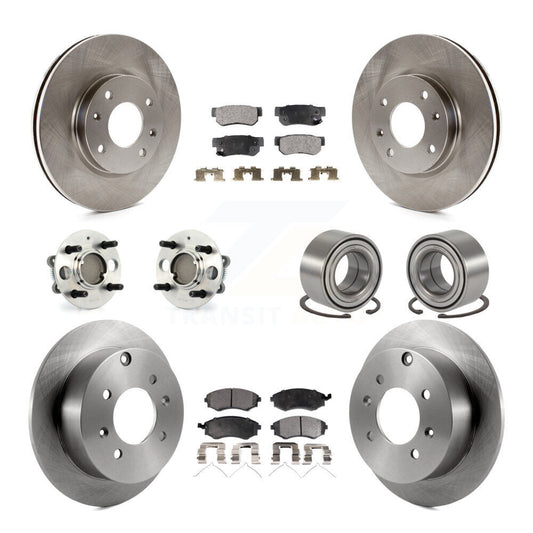 [Avant + Arrière] Kit de Roulement de roue pour 2004 Hyundai Sonata 4-Wheel ABS To 09 03 KBB-106971