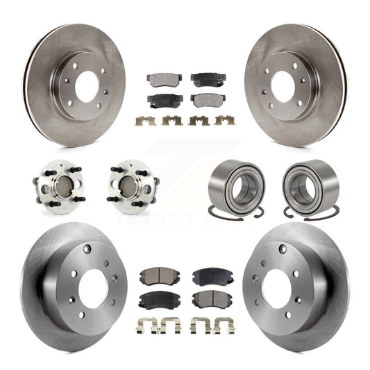 [Avant + Arrière] Kit de Roulement de roue pour Kia Optima Hyundai Sonata Magentis 4-Wheel ABS KBB-106972