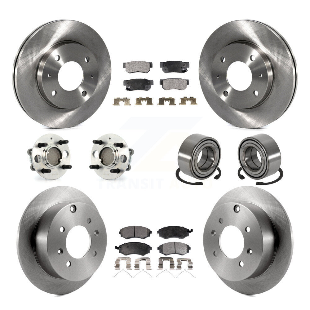 [Avant + Arrière] Kit de Roulement de roue pour Hyundai Sonata Kia Optima Magentis 4-Wheel ABS KBB-106974