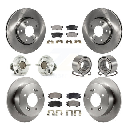 [Avant + Arrière] Kit de Roulement de roue pour 2005 Hyundai Sonata Non-ABS From 03 01 05 KBB-106975