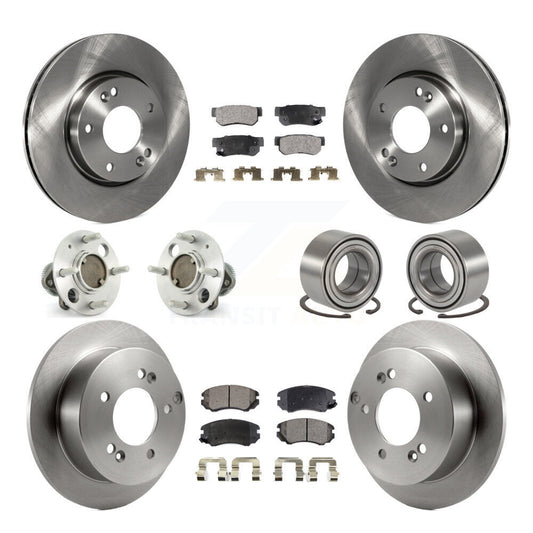 [Avant + Arrière] Kit de Roulement de roue pour 2005 Hyundai Sonata Non-ABS From 03 01 05 KBB-106975