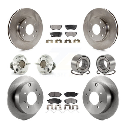 [Avant + Arrière] Kit de Roulement de roue pour 2004 Hyundai Sonata Non-ABS To 09 03 KBB-106977