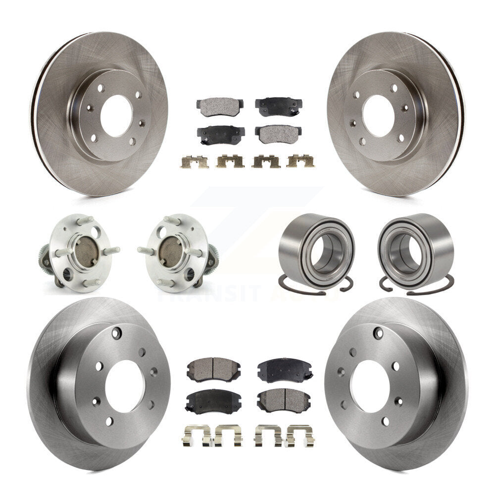 [Avant + Arrière] Kit de Roulement de roue pour Kia Optima Hyundai Sonata Magentis Non-ABS KBB-106978